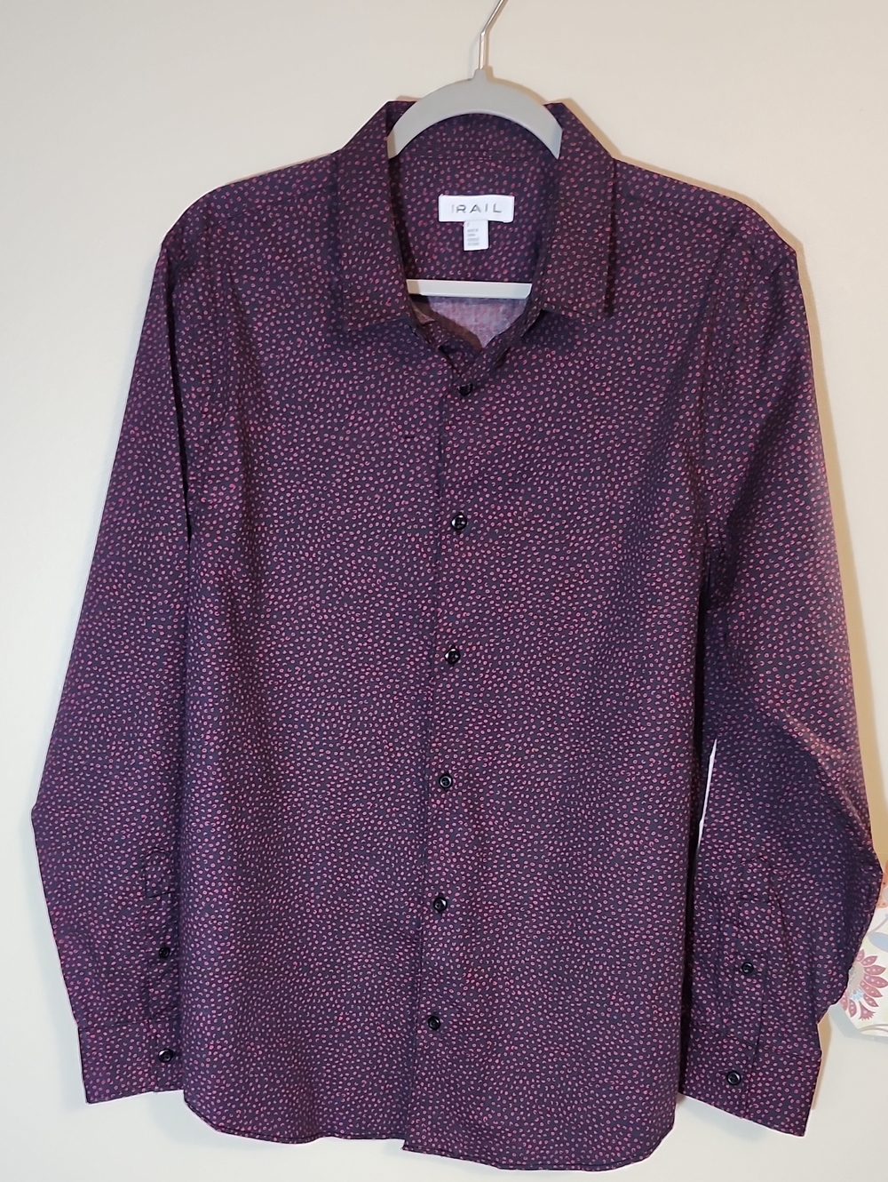 The Rail Men's Long-Sleeve Dress Shirt  L